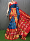 PGMRIDSS4D10BBDC37- Ikat silk saree