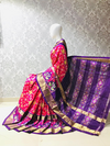 PLXHIDSS4D09NSDC08- Ikat silk saree