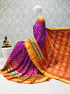 PLXHIDSS4D09NSDC11- Ikat silk saree