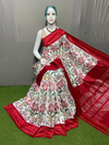 PSRGIDSS4D09NBCD01- Ikat silk saree