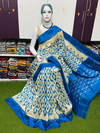 PSRGILWS4D10SZDD05- light weight Ikat silk saree