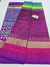 PANHIDSS4D11BDCD07- Ikat silk saree