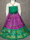 PGMRZSLG4D14IBCC30- Zero size Ikat silk lehenga