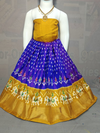 PGMRZSLG4D14IBCC42- Zero size Ikat silk lehenga