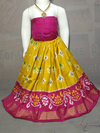 PGMRZSLG4D14IBCC45- Zero size Ikat silk lehenga