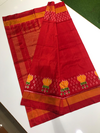 PLXHIDSS4D13NSDC04- Ikat silk saree