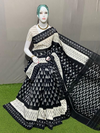 PSRGICTS4D13INDD26- Ikat cotton saree