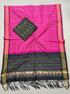 PSSISCDT4D13ESCD21- Ikat sico dupatta with  sico top