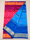 PKHSIDSS4D14IFCD33- Ikat soft silk saree