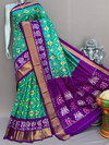 PSNTIDSS4D17NCDC04- Ikat silk saree