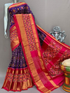 PSNTIDSS4D17NCDC45- Ikat silk saree