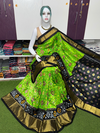 PSRGIDSS4D14BSDC29- Ikat silk saree