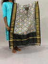 PSSIISDP4D18ECCD43- Ikat silk dupatta