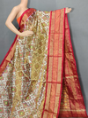 PUSNFTHS4D14NTDC18- Full tissue Ikat silk saree