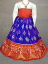 PGMRZSLG4D24IBDC47- Zero size Ikat silk lehenga