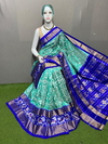 PSRGIDSS4D26BSDD35- Ikat silk saree