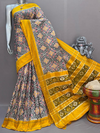 PSNTIDSS4D26NCCD08- Ikat silk saree