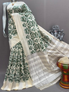 PSNTIDSS4D26NCCD14- Ikat silk saree