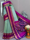 PSNTIDSS4D26TSDD08- Ikat silk saree