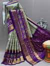 PSNTIDSS4D27NDCC17- Ikat silk saree