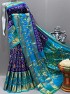 PSNTIDSS4D27NDCC25- Ikat silk saree