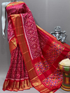 PSNTKBIP4D28CSCC15- Kanchi border Ikat silk saree