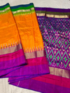 PSRHIDSS4D27TSDD26- Ikat silk saree