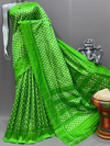 PSNTIDSS4D31TSDC15- Ikat silk saree