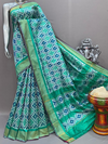 PSNTIDSS5J02NCDD52- Ikat silk saree