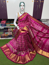 PSRGIDSS5J05BSCC24- Ikat silk saree