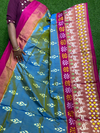 PPHSIDSS5J12TSCC01- Ikat silk saree