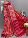 PSNTIDSS5J07NDDC40- Ikat silk saree