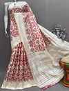 PSNTIDSS5J07NDDC44- Ikat silk saree