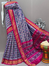 PSNTIDSS5J07NDDC47- Ikat silk saree