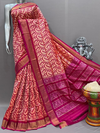 PSNTIDSS5J07NDDC53- Ikat silk saree