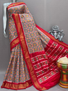 PSNTIDSS5J07NDDC55- Ikat silk saree