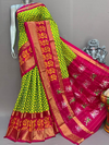 PSNTIDSS5J09NCCC28- Ikat silk saree