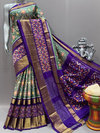 PSNTIDSS5J09NCCC44- Ikat silk saree