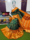 PSRGDSS5J12BSDC02- Ikat silk saree