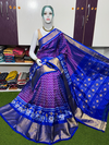 PSRGIDSS5J09BSDD39- Ikat silk saree