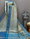 PSNTFTHS5J12CSDC02- Full tissue Ikat silk saree