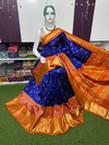 PSRGDSS5J12BSDC11- Ikat silk saree