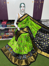 PSRGDSS5J12BSDC12- Ikat silk saree