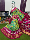 PSRGIDSS4G05BSCD09- Ikat silk saree