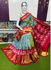 PSRGIDSS4S25BSDD02- Ikat silk saree