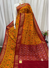 PASKIDSS4V23BXDD01- Ikat silk saree