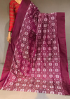 PGMRIDSS4G14NCDC27- Ikat silk saree