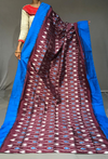 PGMRILWS4S20SZCD06- light weight Ikat silk saree