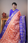 PANHIDSS4D08BNDC19- Ikat silk saree