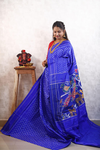 PANHIDSS4G06BSDC02- Ikat silk saree